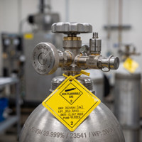 Gas Xenón Certificado por DOT, Pureza 5N, para Uso Médico e Iluminación, Fabricante Verificado, Stock en Norteamérica