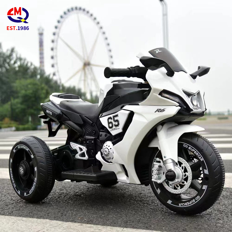 New Model With Training Wheels Children Motor Battery Mini 3 Wheel Motorcycle For Kids Ride On Car Moto