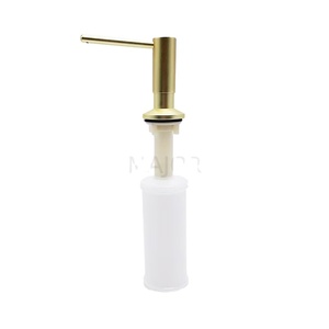 Dispenser di Sapone Liquido Personalizzato <span class=keywords><strong>per</strong></span> Lavello da Cucina con Testa della Pompa in Ottone, Dispenser Integrato <span class=keywords><strong>per</strong></span> <span class=keywords><strong>Detersivo</strong></span> <span class=keywords><strong>Piatti</strong></span> - Product Image 2