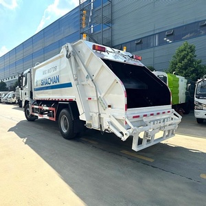 Camion compacteur à chargement arrière SHACMAN X3000 6X4 de qualité commerciale pour l'élimination des déchets industriels et l'assainissement public - Product Image 5