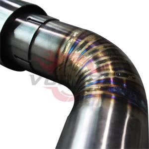 ท่อไอเสียสแตนเลส Vortex Catback สำหรับ VW Scirocco R 2.0T EA888 ปี 2008-2017 ปลายท่อคู่ทรงกลม แบบ Y-Pipe เชื่อม TIG พร้อมขาแขวน - Product Image 5