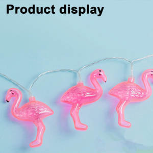 Guirlande de lumières féeriques à Led Guirlande lumineuse décorative pour mariage décoration de fête de Noël Veilleuse en forme de <span class=keywords><strong>flamant</strong></span> <span class=keywords><strong>rose</strong></span> - Product Image 6