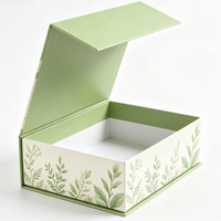 Scatola Regalo Magnetica di Lusso a Forma di Libro con Logo Personalizzato Stampato, Confezione in Carta Riciclabile Rigida con Chiusura Magnetica