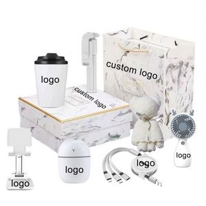 Set de Regalo Personalizado para Nuevos Empleados, Set de Regalo Corporativo de Bienvenida, Set de Regalo con Paraguas y Ventilador para Pequeñas Empresas - Product Image 2