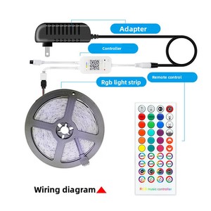 Thông minh không dây LED Strip điều khiển từ xa App & IR chế độ dimmers hồng ngoại từ xa cho LED Strip - Product Image 4