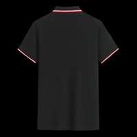 Polo en coton personnalisé avec logo de golf à manches courtes rayé et revers t-shirt hommes femmes été chemise décontractée