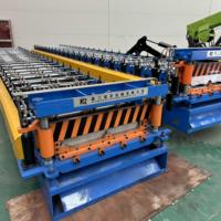 Máquina Perfiladora de Rodillos HUAYING para Tejas Metálicas Corrugadas y Láminas para Techos/Paredes, Máquina Prensadora de Tejas