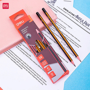 Ensemble de <span class=keywords><strong>dessin</strong></span> au crayon Deli E37015 E37016, une boîte de <span class=keywords><strong>crayons</strong></span> à mine de graphite pour étudiants HB 2B, papeterie - Product Image 4
