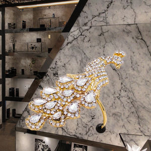 2026 Hot Sale Metal Classic Peacock Napkin Ring Customizable Color <b>Animal</b> Design for Table Decoration Wedding Arrangements - Product Image 3