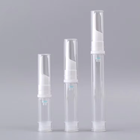 Flacon pompe airless à bec de canard pour crème visage 5ml 10ml 15ml, portable pour voyage