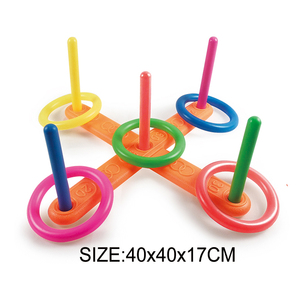 Juego <span class=keywords><strong>de</strong></span> Bolos <span class=keywords><strong>de</strong></span> Plástico para Niños, Interior/Exterior, con Anillos, Palos y Pelotas - Product Image 3