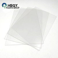 Rouleau de feuille de plastique PET rigide transparente de qualité alimentaire de 0,2 à 2 mm, film APET pour thermoformage, formage sous vide et emballage sous blister