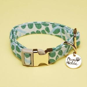 Collar de Perro de Algodón con Estampado Exclusivo, Elegante y Moderno, Talla S, Cómodo, Duradero y Ajustable, Accesorio para Pasear Perros, Personalizable - Product Image 1