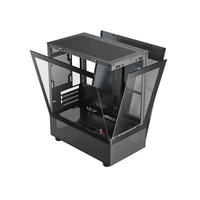 Vente en gros Gamer PC Cabinet Boîtier d'ordinateur en verre trempé avec ports USB avant et ARGB RGB pour joueurs et tours