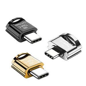Lettore di schede TF ad alta velocità per adattatore Micro USB tipo C OTG Smart Memory Card Micro-SD per Huawei Xiaomi Macbook Samsung