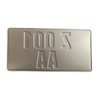 Plaque d'immatriculation personnalisée avec code QR de sécurité pour l'Afrique du Sud, plaque de voiture en aluminium réfléchissant avec hologramme laser, fabrication OEM