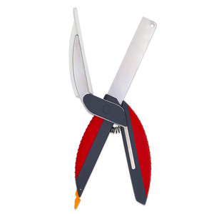 <b>Kitchen</b> <b>Scissors</b> Stainless Steel 3.5 In Straight Head Red And Green Home Use Bulk - Product Image 4