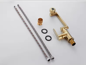 <span class=keywords><strong>Rubinetto</strong></span> Moderno per Lavabo con Braccio Articolato a <span class=keywords><strong>1080</strong></span> <span class=keywords><strong>Gradi</strong></span>, Miscelatore Acqua Calda e Fredda - Product Image 5