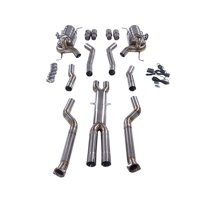 Vente flash - Système d'échappement Catback en alliage de titane pour M5 E60 SB5 V10 2007-2010 - Tuyau d'échappement Valvetronic - Silencieux personnalisé