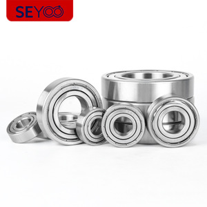 Rodamientos de Bolas de Ranura Profunda SeYoo 6200 6201 6202 6203 6204 6205 6206 6212ZZ de Acero Inoxidable AISI420 Métricos P0 ZZ Sellados - Product Image 1