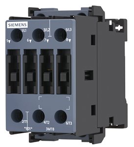 คอนแทคเตอร์ Siemens รุ่น 3MT8032-1AN20 ซีรีส์ SMART 32A 15kW 400V AC 220V 50/60Hz 3 เฟส 4 หน้าสัมผัสเสริม - Product Image 1