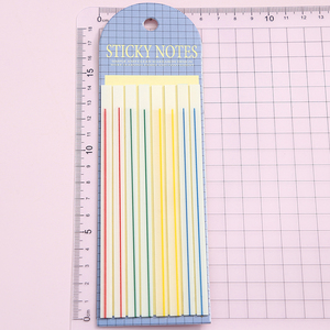 Tùy chỉnh 160 tấm tự dính PET trong suốt ghi chú dính với huỳnh quang chỉ số Tab cực kỳ mỏng văn phòng nổi bật trang - Product Image 6