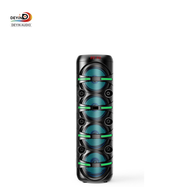 8''*4+1" High Power Wireless Super Bass Stage Party Dj Karaoke BT Subwoofer Woofer Blue Tooth Speaker