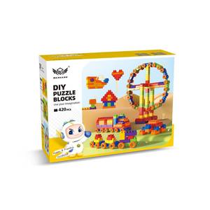 Trẻ Em Của Hạt Lớn DIY Xây Dựng Khối Giáo Dục Đồ Chơi Thiết Lập 40 Miếng Tưởng Tượng Sci-fi Chủ Đề Cho 5-7 Năm Tuổi ABS Nhựa - Product Image 2