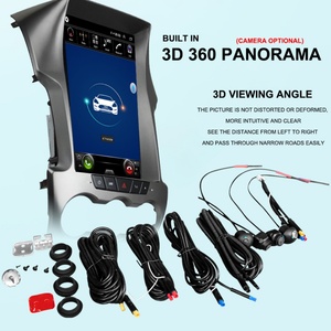 Reproductor Multimedia para Automóvil de 12.1 Pulgadas y 2 Din con Navegación GPS para Ford Ranger F250 2011-2016, Pantalla Vertical Estilo Tesla, Radio para Automóvil con Android 13 - Product Image 4