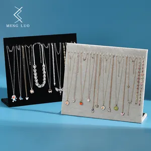 Wholesale Custom Hanging Jewelry Organizer Custom Jewelry Display Stand Women's Necklace Dangling Pendant Packaging Display