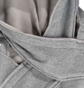 Conjunto Deportivo para Hombre con Sudadera Holgada de Algodón Grueso y Pantalones Deportivos, con Bolsillos Laterales y Hombros Caídos - Product Image 5