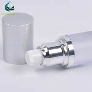 15ml स्पष्ट प्लास्टिक वायुहीन फोम पम्प मशीन बोतल
