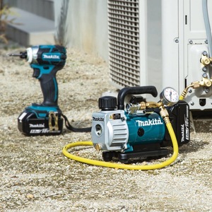 Pompe à vide rechargeable Makita DVP180Z 18V Lithium-Ion, outil de réparation de climatiseur - Product Image 3