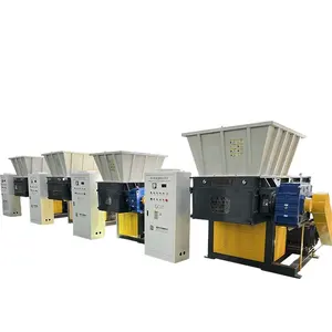 Industrial single shaft plastic blocks shredder /Plastic PE Hdpe PPR Lumps and Pipes shredder machine crusher