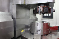 Torno vertical CNC de alta precisión y alta resistencia DL VTC1000 de 8 estaciones con torreta, un solo husillo, 2 ejes y control /FANUC/GSK