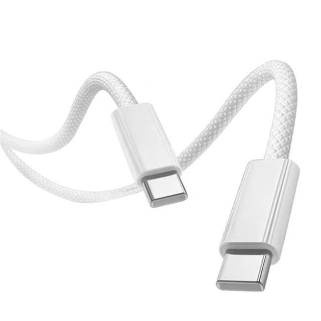 Wholesale 2M 240W USB C to USB C Data Cable E-Marker Chip Nylon Braid Type C Multi Charging Cable for Tablet Laptop