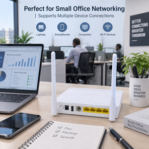 ONU XPON GPON EPON multi-langues 2,4 GHz 5dBi WiFi 1G3F avec 1 port TEL et 1 port USB FTTH Fibre ONT Réseau Optique XPON ONU - Product Image 5