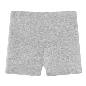 Shorts de sécurité respirants pour femmes enceintes, couleur unie, haute élasticité, soutien abdominal, en modal et élasthanne, ajustés - Product Image 5