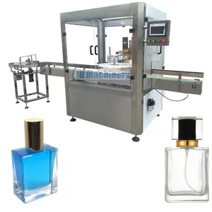 Máquina prensadora de viales para botellas de Perfume, botella de vial de acero inoxidable, herramientas de llenado y sellado por pulverización, taponadora