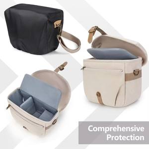 Bolsa de Cámara Personalizada, Funda de Lona <span class=keywords><strong>para</strong></span> Cámara SLR DSLR, Bolsa de Hombro <span class=keywords><strong>para</strong></span> Cámara con Cubierta Impermeable - Product Image 3