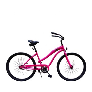 Bicicletas de crucero de playa delanteras clásicas de proveedor de fábrica para dama - Product Image 3