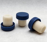 Bouchon de bouteille de vin en forme de T personnalisable, anti-fuite, avec capuchon d'étanchéité en plastique