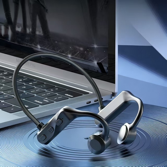 New Air Conduction Wireless BT Earphones Ear Hook Style Dustproof And Sweatproof Pain Free Wearing Perfect for Sports.