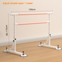Barre de danse portable réglable en hauteur, autoportante, pour la vente en gros