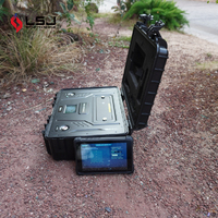 Détecteur de vie par radar à bande ultra large LSJ avec portée de détection de 10 à 30 m, précision de 0,1 m, protection IP67 pour les secours en cas de tremblement de terre