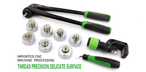 DSZH <span class=keywords><strong>ST</strong></span> tubo <span class=keywords><strong>100</strong></span> espansore A/C strumento di refrigerazione A/C in lega di alluminio CNC tubo espansore tubo metrico Super Star hardware strumento - Product Image 2
