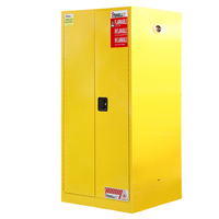 Cabinet de stockage de sécurité conforme NFPA et OSHA de produits chimiques inflammables de 60 gallons de preuve de feu