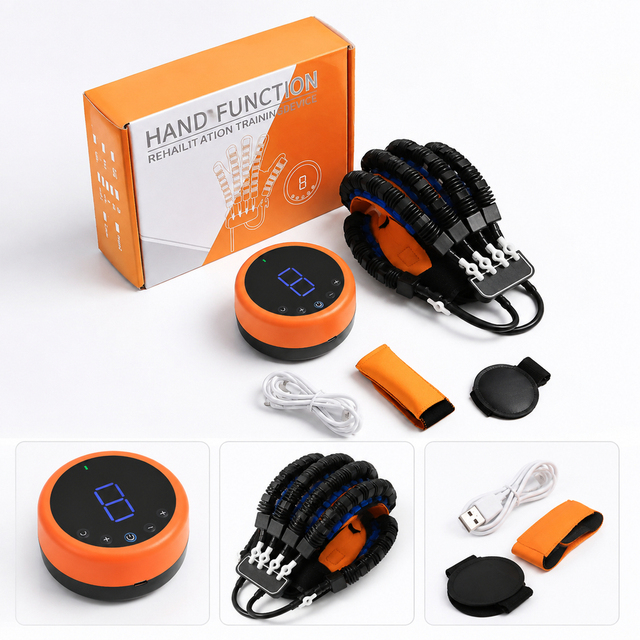 Multi Speed Smart Hand Movement Training Glove USB Rechargeable Finger Workout Gear OEM ODM Factory Direct Supply