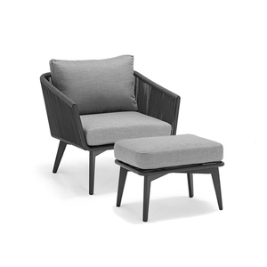 2019 nuevo estilo clásico Patio cuerda Muebles de Jardín moderno <span class=keywords><strong>impermeable</strong></span> al aire libre sofá - Product Image 3