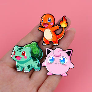 ポケモン クラシックキャラクター 亜鉛合金 エナメルバッジセット ピカチュウ ブローチ バックパック 衣類装飾 コレクションギフト - Product Image 6